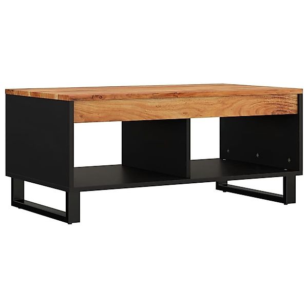 furnicato Couchtisch 90x50x40 cm Massivholz Akazie günstig online kaufen