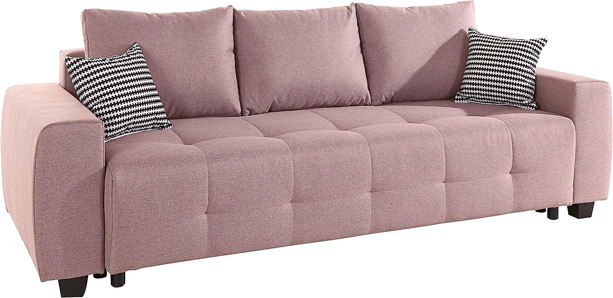 COLLECTION AB Schlafsofa "Bella, B: 241 cm, Liegefl. 142x194 cm", mit Bettf günstig online kaufen