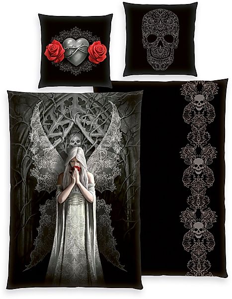 Anne Stokes Jugendbettwäsche Anne Stokes, Renforcé, günstig online kaufen