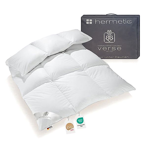 Extra warme 100% Winter Daunendecke Holsteiner Daunen 135x200 1380g günstig online kaufen