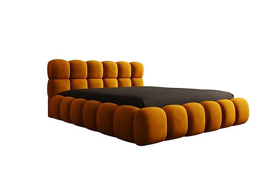 Luxusbetten24 Polsterbett Designer Polsterbett Boston Samt, mit Stauraum, i günstig online kaufen