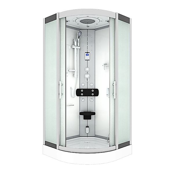 AcquaVapore Dampfdusche Duschtempel Sauna Dusche Duschkabine D46-00M2 80x80 günstig online kaufen