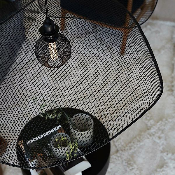 PR Home Hängeleuchte Vivi, Ø 61 cm, schwarz, Metall günstig online kaufen
