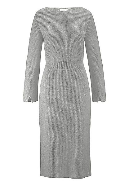 Hessnatur Strickkleid aus reiner Bio-Baumwolle und Schurwolle (1-tlg) günstig online kaufen