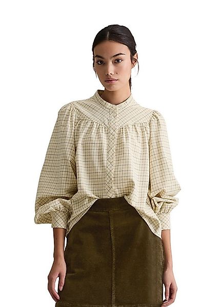 Marc O'Polo DENIM Langarmbluse A-Shape in softer Flanell-Qualität, kariert günstig online kaufen