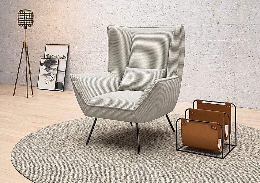 INOSIGN Sessel "Kilrea Relaxsessel, Ohrensessel", Extra hohe Rückenlehne günstig online kaufen