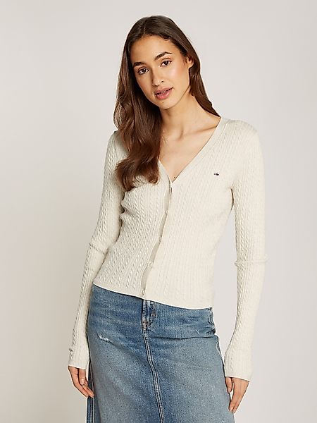 Tommy Jeans Strickjacke TJW CABLE ESSENTIAL günstig online kaufen