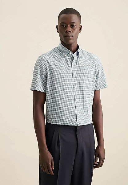 seidensticker Businesshemd Shaped Shaped Kurzarm Button-Down-Kragen günstig online kaufen