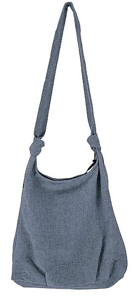 Guru-Shop Schultertasche Boho Schultertasche, Schulterbeutel - taubengrau günstig online kaufen