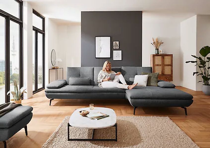 Die PlanBar Ecksofa »MP-IN23002 L-Form«, (2 St.), wahlweise mit Armteil- un günstig online kaufen
