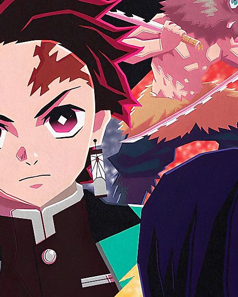 style3 T-Shirt Demon Team demon slayer anime japan manga cosplay günstig online kaufen