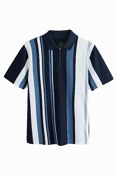 Next Poloshirt Poloshirt mit 1/4-RV und günstig online kaufen