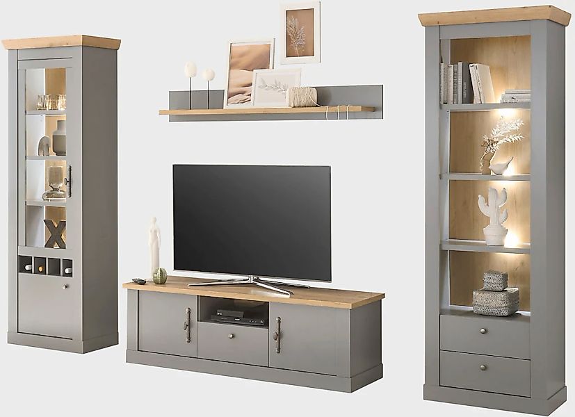 Home affaire Wohnwand "Chambord" 4 Stk. tlg. günstig online kaufen