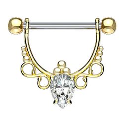 Taffstyle Intimpiercing Nippelpiercing Schild Unendlich beweglich günstig online kaufen