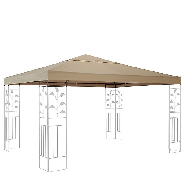 Quick Star Pavillon-Ersatzdach Ersatzdach Pavillon 3x3m Sand, 260 g/m², 300 günstig online kaufen