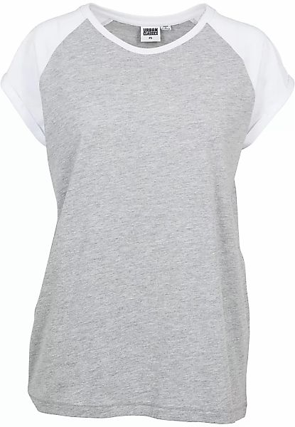 Urban Classics Damen T-Shirt Contrast Raglan günstig online kaufen