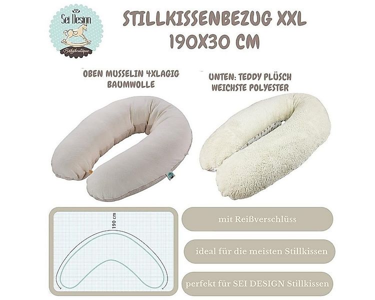 SEI Design Stillkissen Seitenschläferkissen Babynestchen Kuschelnest XXL, S günstig online kaufen