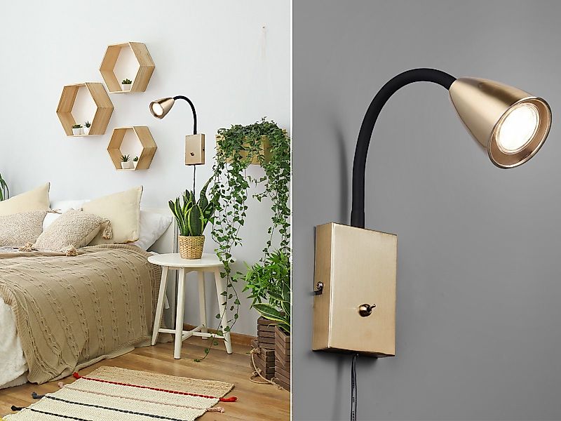 TRIO Leuchten LED Leselampe, Dimmfunktion, LED günstig online kaufen