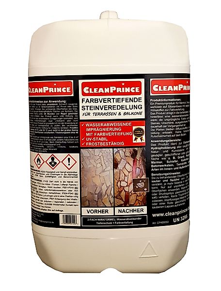 CleanPrince Farbvertiefende Steinveredelung für Terrassen und günstig online kaufen