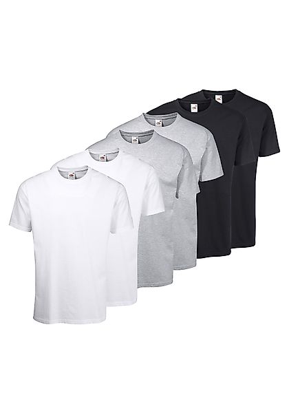 Fruit of the Loom T-Shirt, sechs günstig online kaufen