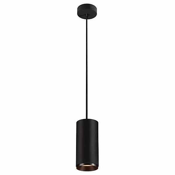 LED Pendelleuchte Numinos in Schwarz 28W 2400lm 2700K 36° günstig online kaufen