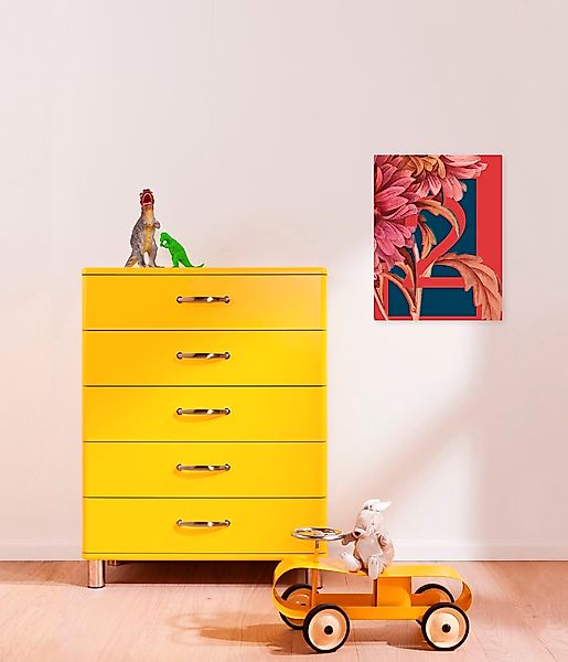 Komar Leinwandbild "Number 2 - Größe 30 x 40 cm", Natur, (1 St.), Keilrahme günstig online kaufen