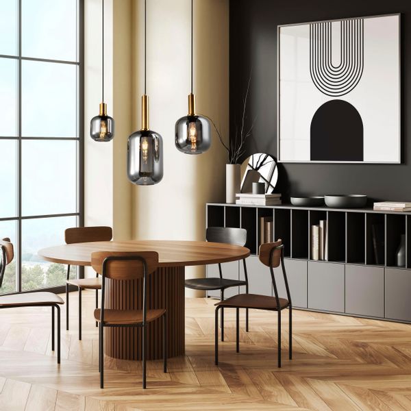 näve Pendelleuchte Fumo, ohne Leuchtmittel, aus günstig online kaufen