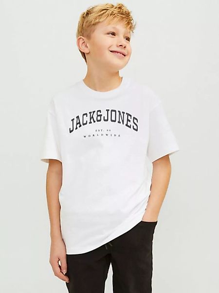 Jack & Jones Junior Rundhalsshirt JJECALEB VARSITY TEE SS O-NECK NOOS JNR günstig online kaufen