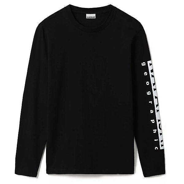 Napapijri Sadas Langarm-t-shirt XL Black 041 günstig online kaufen