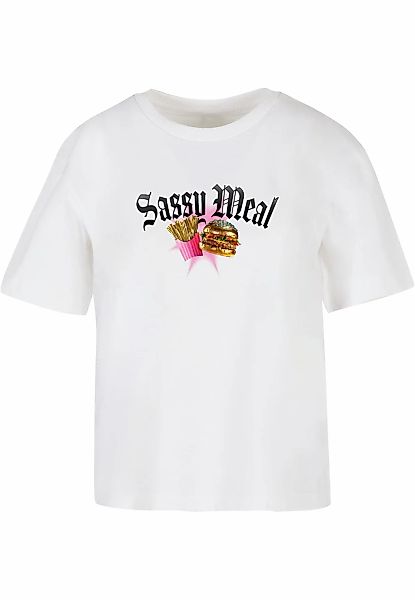 Miss Tee T-Shirt "Miss Tee Damen Sassy Meal Tee" günstig online kaufen