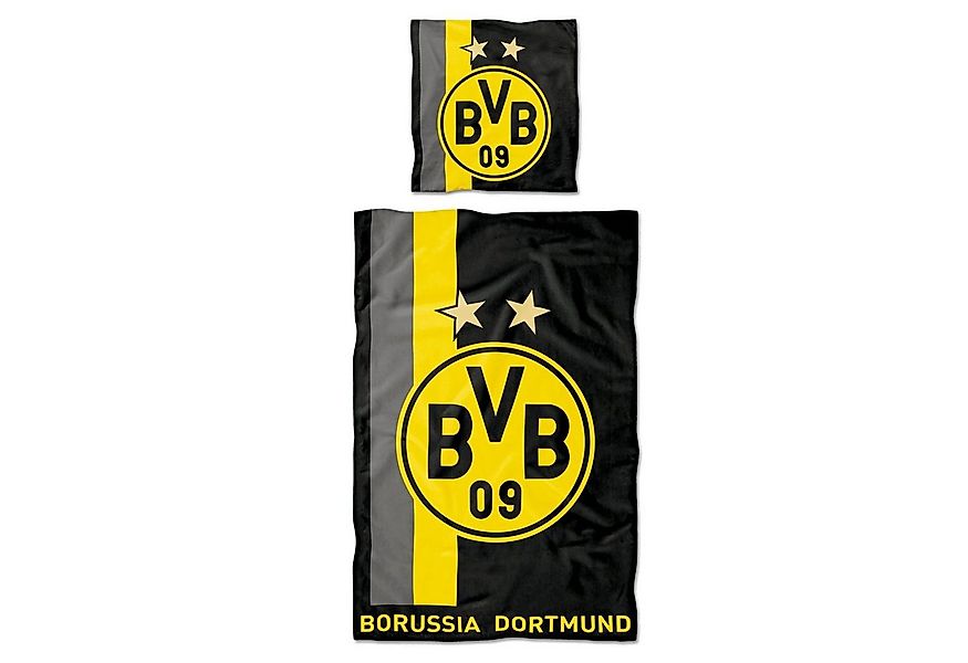 BVB Bettwäsche BVB-Bettwäsche mit Streifenmuster (135 x 200 cm), 100 % Baum günstig online kaufen