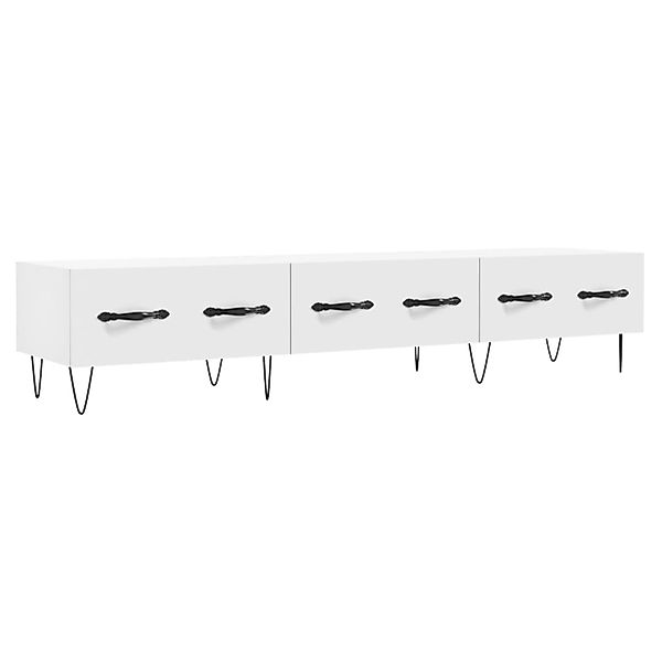 vidaXL TV-Schrank Weiß 150x36x30 cm Holzwerkstoff 829148 günstig online kaufen