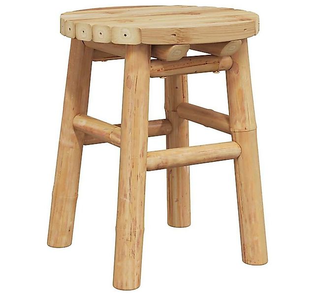 vidaXL Hocker Hocker Braun 30 x 30 x 36 cm Bambus günstig online kaufen