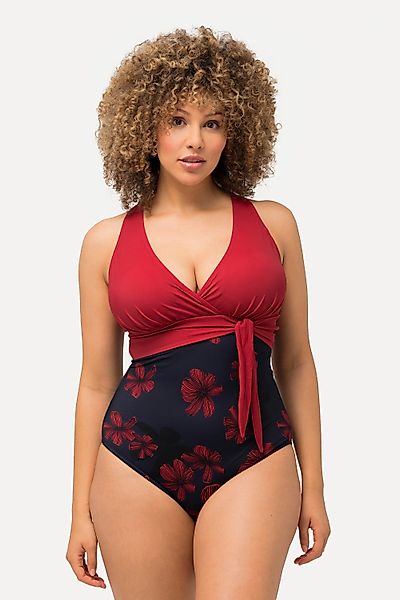 Ulla Popken Badeanzug Badeanzug Schiebeknoten Softcups günstig online kaufen