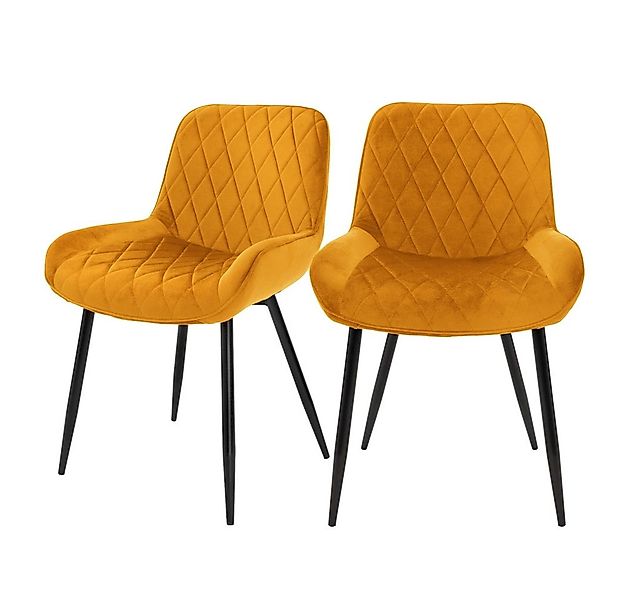 ML-DESIGN Stuhl Esszimmerstuhl mit Rücken- und Armlehnen, Metallbeine Küche günstig online kaufen