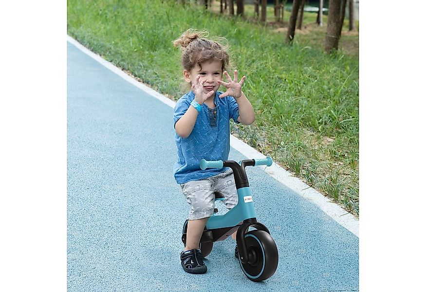 AIYAPLAY Laufrad Lauffahrrad für 1.5-3 Jahre 19 Zoll, Blau 66.5 x 34 x 46.5 günstig online kaufen