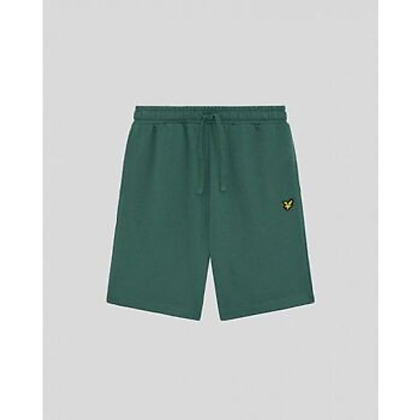 Lyle & Scott  Shorts ML414VOGTX PLAIN SWEATSHORT-W130 EVERGLADE günstig online kaufen