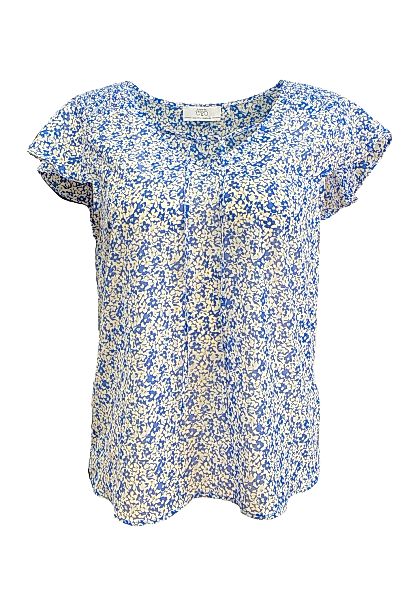 Le Temps Des Cerises T-Shirt "DEYLOS", mit filigranem Blütenmuster günstig online kaufen