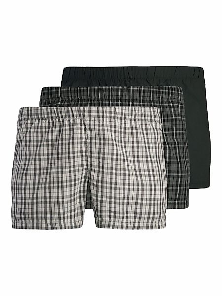 Jack & Jones PlusSize "JACMILANO WOVEN BOXERS 3 PACK PLS SN" günstig online kaufen