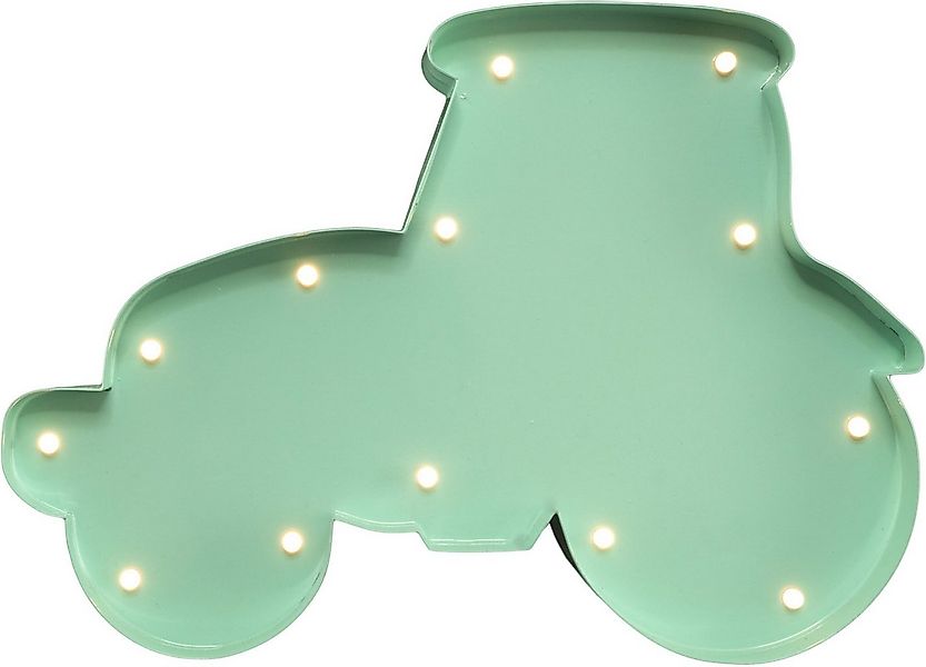 MARQUEE LIGHTS LED Dekolicht Traktor, LED fest integriert, Warmweiß, Wandla günstig online kaufen