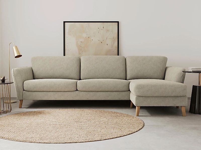 Home affaire Ecksofa "MARSEILLE (279/152cm),L-Form, Rec. rechts/links, vers günstig online kaufen