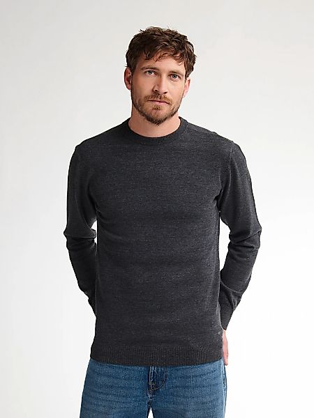 Petrol Industries Rundhalspullover Materialmix mit Baumwollanteil günstig online kaufen