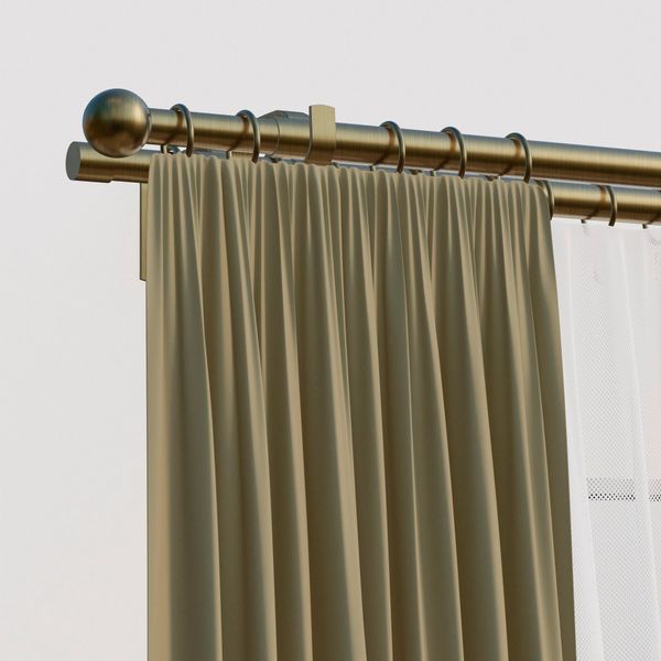 indeko Gardinenstange "Formentor" Ø 20 mm 2 läufig-läufig ausziehbar stufen günstig online kaufen