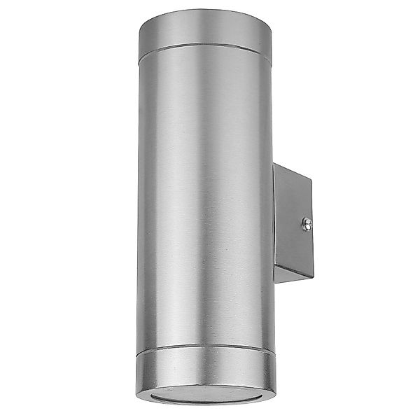 Grafner Außen-Wandleuchte Wandlampe Edelstahl Leuchte Lichtschein günstig online kaufen