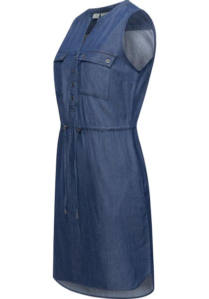 Ragwear Shirtkleid "Roisin Denim" Ohne Taschen stylisches Sommerkleid mit B günstig online kaufen