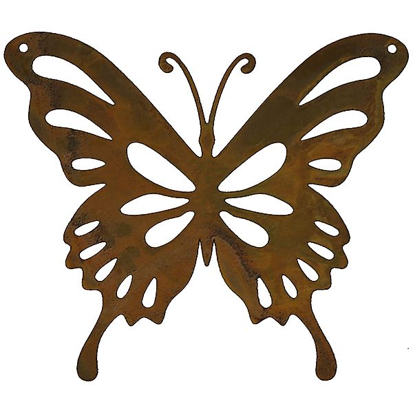 Rostikal Gartenfigur Schmetterling Deko Figur Metall günstig online kaufen