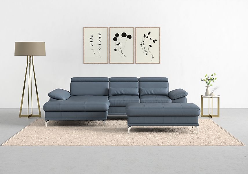sit&more Ecksofa Cabrio L-Form, mit Sitztiefenverstellung, günstig online kaufen