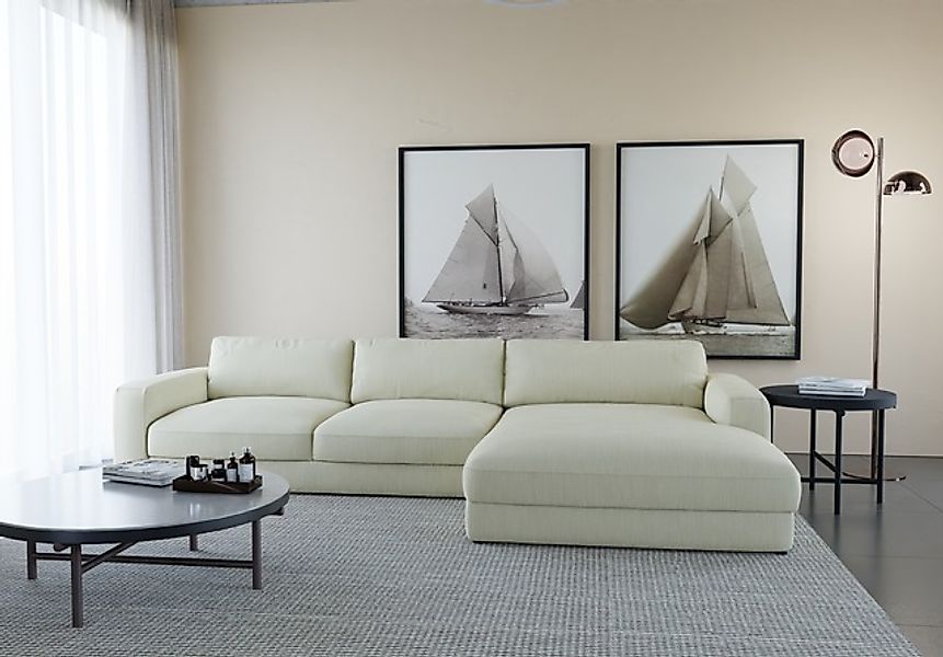 Home affaire Ecksofa »Bloomfield, elegant, viel Platz, Mega Couch, Breite 3 günstig online kaufen