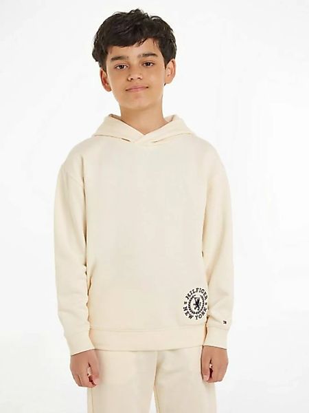 Tommy Hilfiger Kapuzensweatshirt CREST LOGO HOODIE mit leicht überschnitten günstig online kaufen