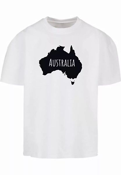 Merchcode T-Shirt Merchcode Herren Australia Ultra Heavy Cotton Box T-Shirt günstig online kaufen